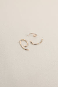 Pearl Curl Earrings