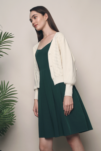 Ariel Shell Knit Cardigan Malt