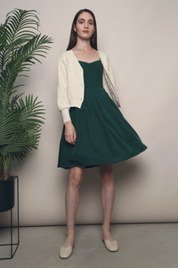 Ariel Shell Knit Cardigan Malt