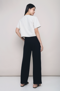 Avalon Straight Leg Slacks Black (Backorder)