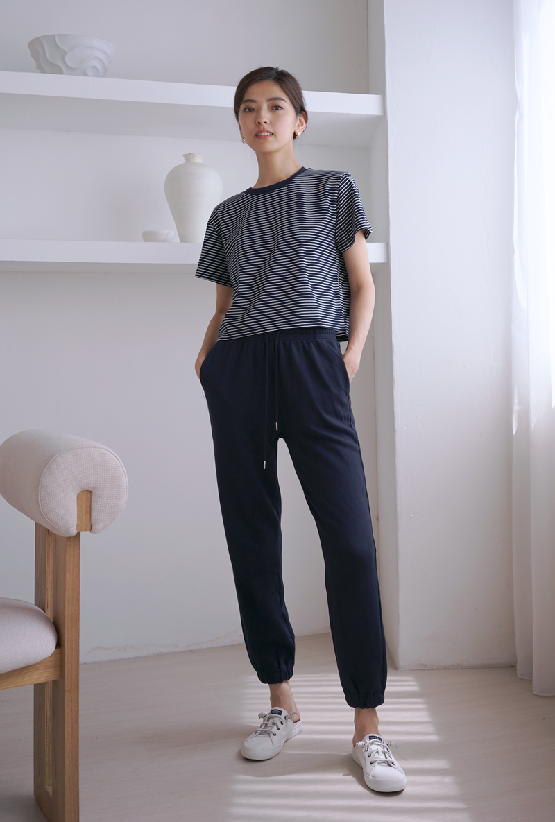 Nigel Jogging Pants Navy (Restock)