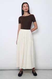 Monet Sleeved Bodysuit Brown