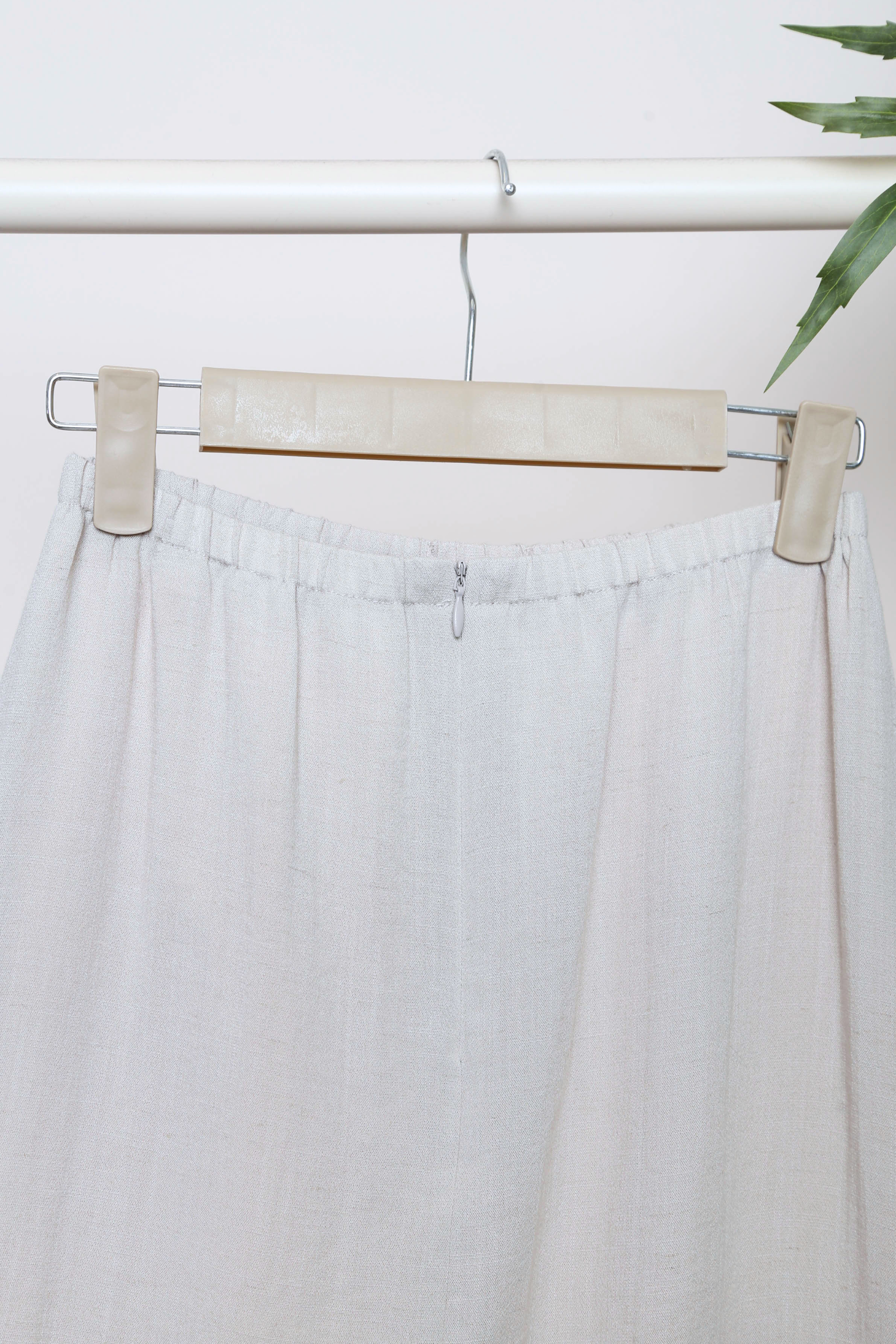 AM to PM Linen Midi Skirt Malt (Backorder)