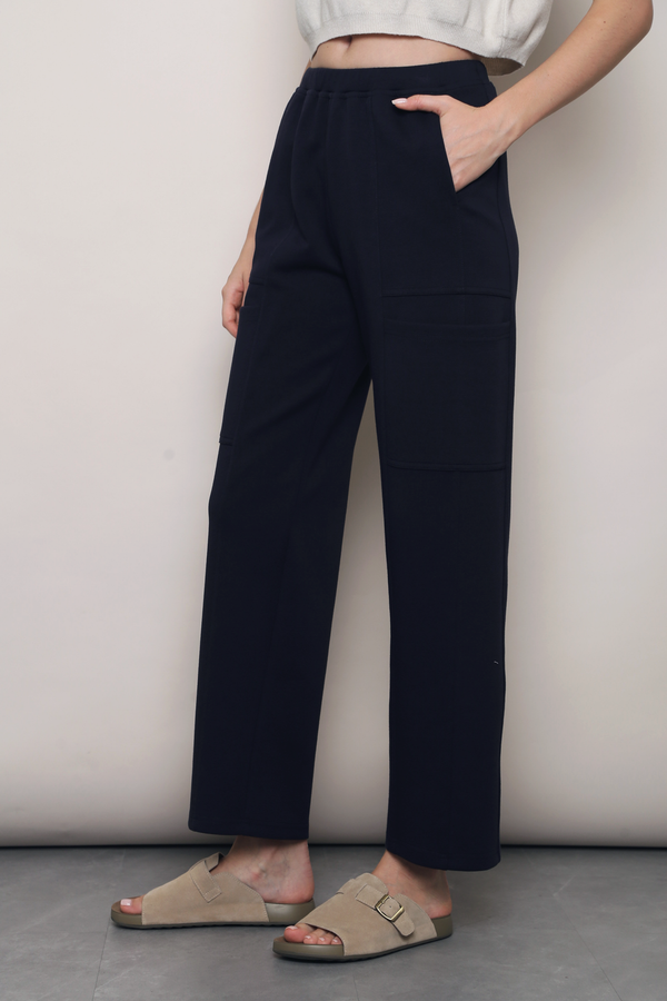 (Regular) Aleks V2 Pocket Slacks Navy