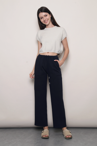 (Regular) Aleks V2 Pocket Slacks Navy