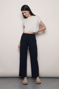 (Regular) Aleks V2 Pocket Slacks Navy