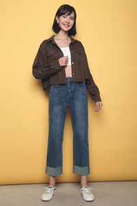 Angelo Pocket Shirt Brown