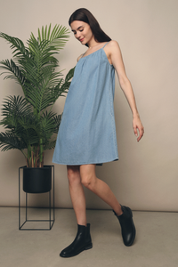 Ase Denim Dress Light Denim