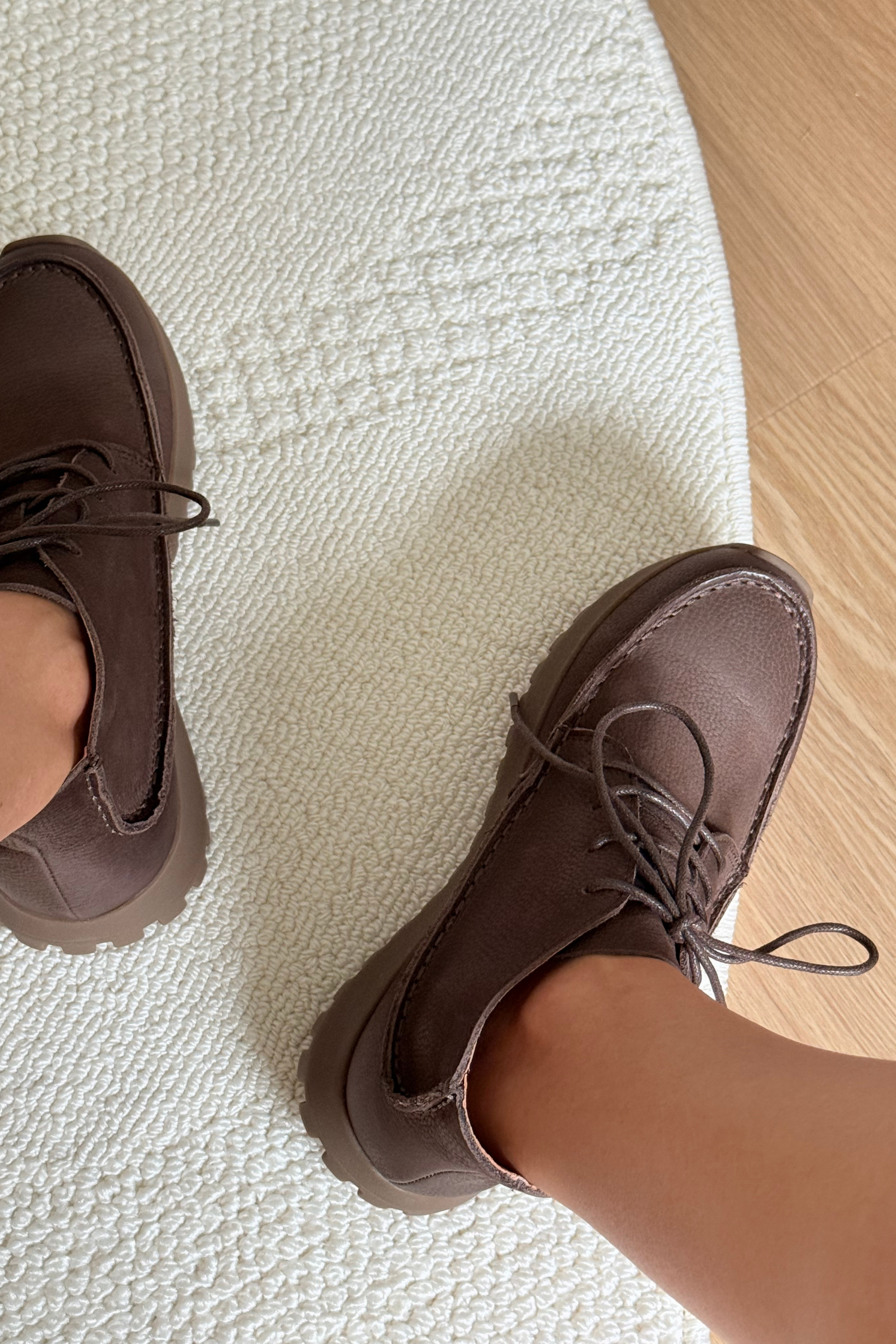 Atlas Ankle Leather Boots Brown
