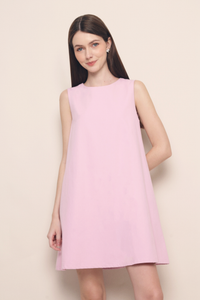 Avenir Sleeveless Shift Dress Pink