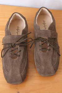 Ballet Core Lace Sneakers Brown