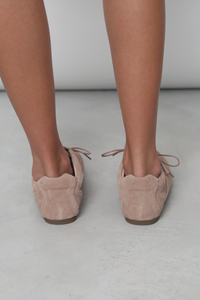 Ballet Core Lace Sneakers Mauve Rose