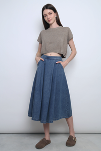 Bambam Cropped Knit Cocoa