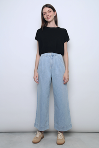 Bambam Cropped Knit Black