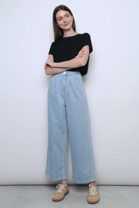 Bambam Cropped Knit Black