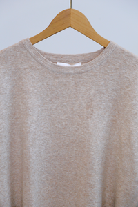 Bare Form Knit Blouse Oat (Backorder)
