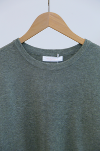 Bare Form Knit Blouse Sage (Backorder)