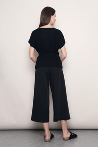 Barefoot in Capri Culottes Black