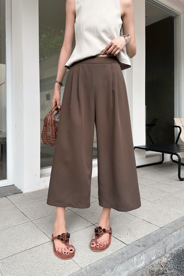 Barefoot in Capri Culottes Brown