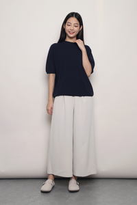 Better Basics Knit Blouse Midnight Navy (Backorder)
