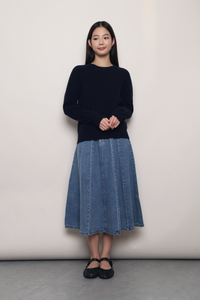 (Premium) Countryside Cable Knit Sweater Navy (Backorder)