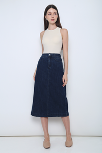 Betty Back To Basic Denim Skirt