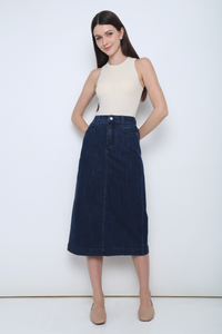 Betty Back To Basic Denim Skirt