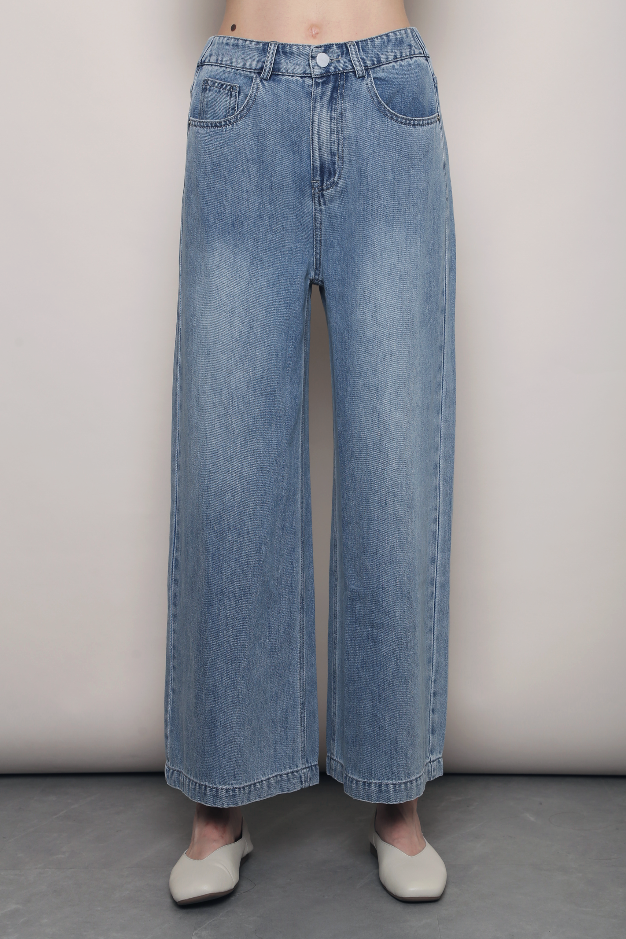 Bleu Slouchy Jeans (Backorder)