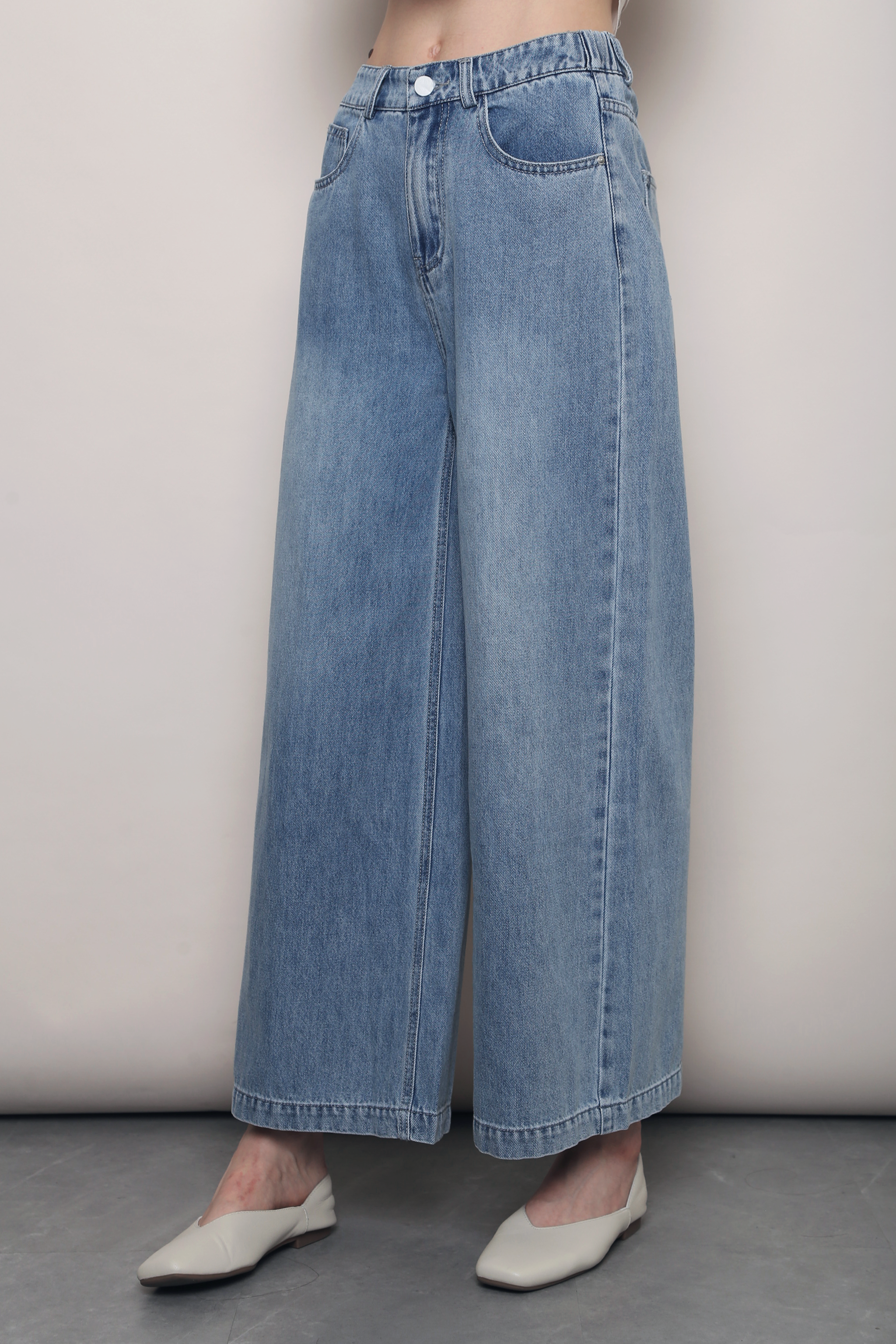 Bleu Slouchy Jeans (Backorder)