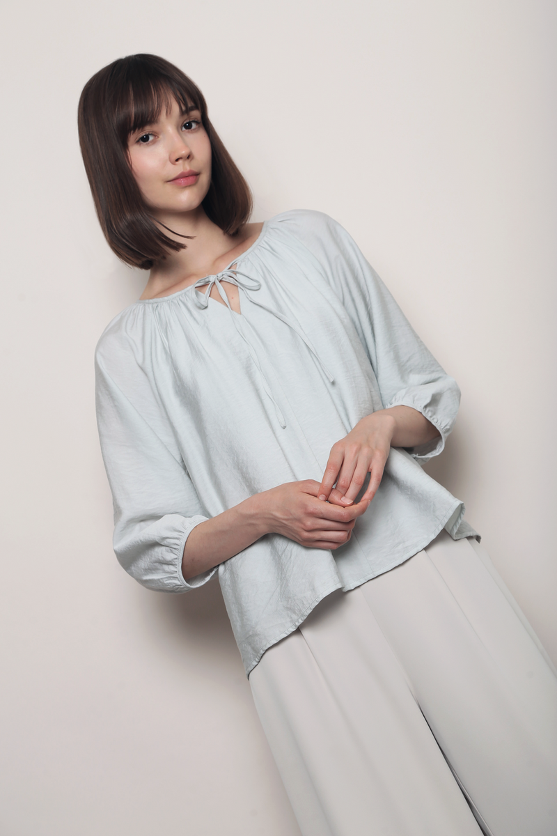 Blyth Gathered Blouse Mint