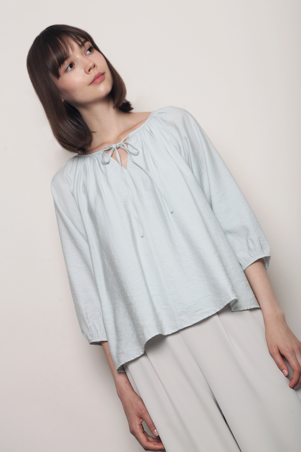 Blyth Gathered Blouse Mint