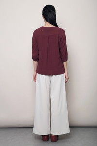 Brookside Pleat Pants Ivory (Restock)