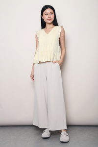 Buttercup Babydoll Blouse Daffodil Yellow