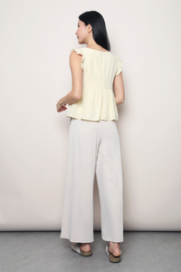 Buttercup Babydoll Blouse Daffodil Yellow