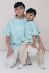 CNY Noah Oriental Shirt Sage