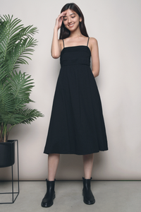 Cali Resort Midi Dress Black