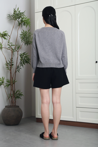 Cambridge Button Down Sweater Grey