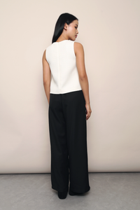 Celestial Bejeweled Vest Top Ivory