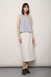 With Love Sleeveless Blouse Powder Blue