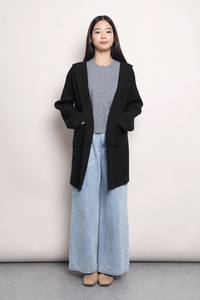 The Traveller Coat Black