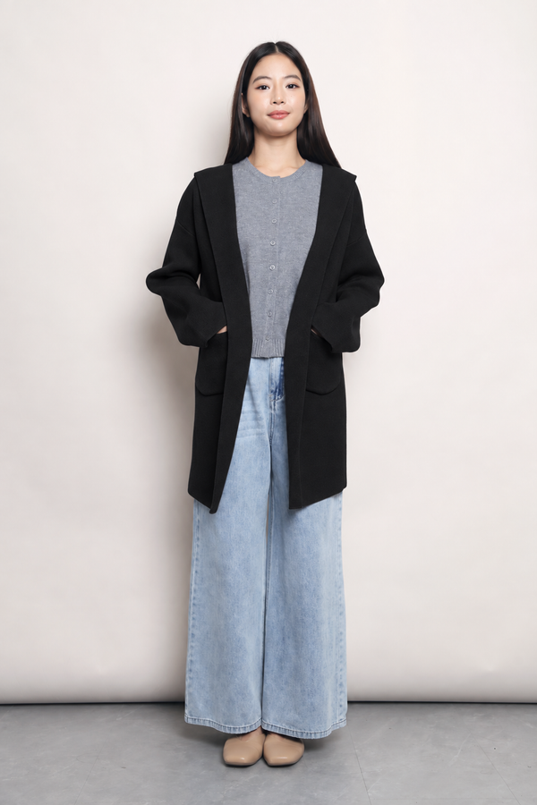 The Traveller Coat Black
