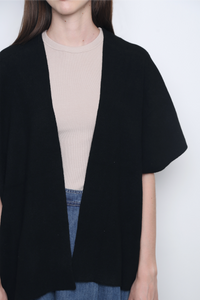 Chate Drape Cardigan Black (Backorder)
