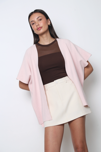 Chate V2 Drape Cardigan Pink (Restock)