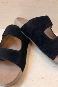 Bruno Everyday Velcro Sandals Black