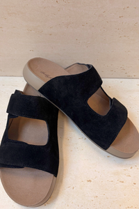 Bruno Everyday Velcro Sandals Black