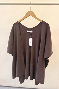 Chate V2 Drape Cardigan Brown (Backorder)