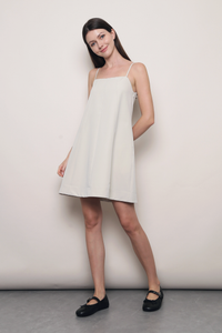Clean Lines 2-Way Dress Cream