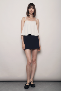 Clover Heart Strappy Top Cream