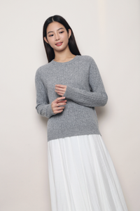 (Premium) Countryside Cable Knit Sweater Grey (Backorder)