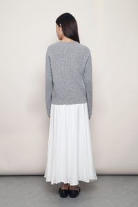 (Premium) Countryside Cable Knit Sweater Grey (Backorder)